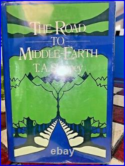The Road To Middle Earth SIGNED by T. A. Shippey, 1983 1st Ed. 1st Print LOTR