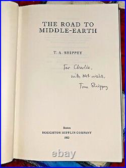 The Road To Middle Earth SIGNED by T. A. Shippey, 1983 1st Ed. 1st Print LOTR