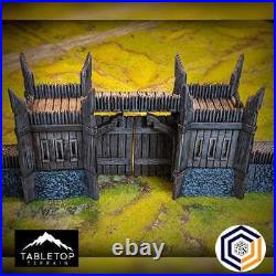 The Walls of Saxonia Kingdom of Saxonia Fantasy LOTR Middle Earth Compatible