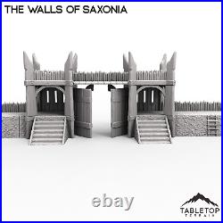 The Walls of Saxonia Kingdom of Saxonia Fantasy LOTR Middle Earth Compatible