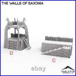 The Walls of Saxonia Kingdom of Saxonia Fantasy LOTR Middle Earth Compatible