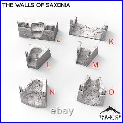 The Walls of Saxonia Kingdom of Saxonia Fantasy LOTR Middle Earth Compatible