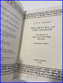Tolkien History of Middle Earth vol 6 Return of the Shadow Hardcover book LOTR