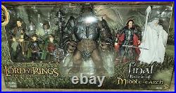 ToyBiz LOTR Lord of the Rings Final Battle of Middle-Earth Box Set Figures