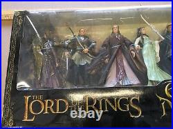 ToyBiz The Lord Of The Rings Elves Of Middle Earth Action Figure Set 2005 LOTR