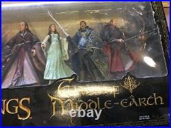 ToyBiz The Lord Of The Rings Elves Of Middle Earth Action Figure Set 2005 LOTR