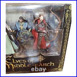 ToyBiz The Lord Of The Rings Elves Of Middle Earth Action Figure Set 2005 NOS