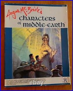 ULTRA-RARE ICE Middle Earth RPG item McBride's CHARACTERS OF MIDDLE-EARTH