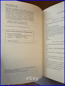 Unfinished Tales, JRR Tolkien, HC 1st Edition, Allen Unwin, 1980 Great Britain
