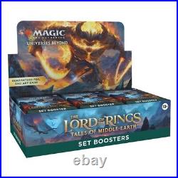 Universes Beyond- LOTR Tales of Middle-Earth Set Booster Box (x6) Case