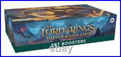 Universes Beyond- LOTR Tales of Middle-Earth Set Booster Box (x6) Case