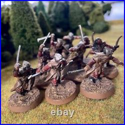 Uruk-hai Scouts 9 Painted Miniatures Half-orc Hobgoblin Middle-Earth