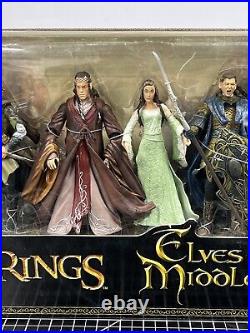VTG 2005 ToyBiz Lord Of The Rings Elves Of Middle Earth Action Figure Set LOTR