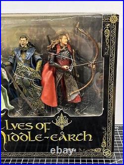VTG 2005 ToyBiz Lord Of The Rings Elves Of Middle Earth Action Figure Set LOTR