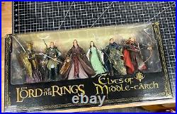 VTG 2005 ToyBiz Lord Of The Rings Elves Of Middle Earth Action Figure Set LOTR