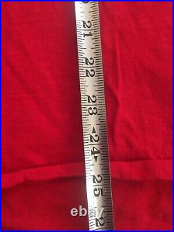 Vintage 70s GANDALF LORD OF THE RINGS MIDDLE EARTH FILM FANTASY red t-shirt L