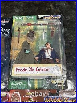Vintage 90s Middle Earth Toys Lord Of The Ring Frodo Gimli Gollum Ugluk Balrog