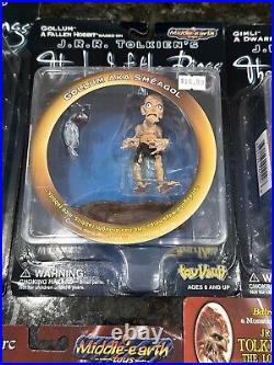 Vintage 90s Middle Earth Toys Lord Of The Ring Frodo Gimli Gollum Ugluk Balrog