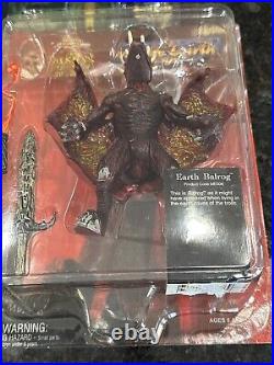 Vintage 90s Middle Earth Toys Lord Of The Ring Frodo Gimli Gollum Ugluk Balrog