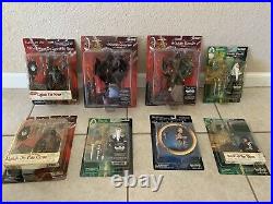 Vintage Set 8 Toy Vault Middle Earth Toys Lord of the Rings Action Figures