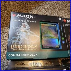 WOTC MTG LoTR Tales of Middle-Earth Commander Box Set Of 4