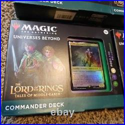 WOTC MTG LoTR Tales of Middle-Earth Commander Box Set Of 4