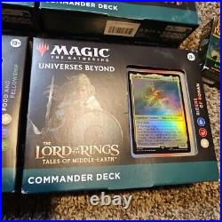 WOTC MTG LoTR Tales of Middle-Earth Commander Box Set Of 4