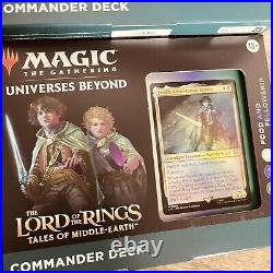 WOTC MTG LoTR Tales of Middle-Earth Commander Box Set of 4 Sealed Decks