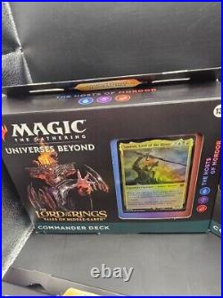 WOTC MTG LoTR Tales of Middle-Earth Commander Boxes All 4 Decks READ