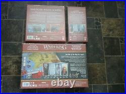 War Of The Ring Board Game + Lords + Warriors Middle Earth Expansions NEW