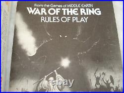 War Of The Ring Game Spi 1977 Lord Of The Rings Middle Earth Complete