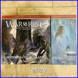 War of the Ring Lords and Warriors of Middle-Earth Expansions NEWSEALED