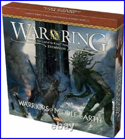 War of the Ring Warriors of Middle Earth Expansion Ares LOTR Board Game NEW