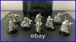 Warhammer LOTR Middle Earth Ringwraiths Nazgul Metal X 8 Witch King