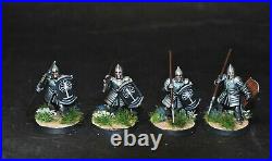 Warhammer lotr Middle Earth 12 Warriors of Minas Tirith painted Gondor