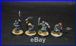 Warhammer lotr Middle Earth 12 Wildmen of Dunland painted Isengard