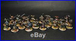 Warhammer lotr Middle Earth 24 Mordor Orcs painted (plastic)
