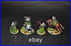 Warhammer lotr Middle Earth 2 Rohan Outriders foot and mounted painted