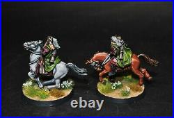 Warhammer lotr Middle Earth 2 Rohan Outriders foot and mounted painted