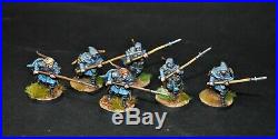 Warhammer lotr Middle Earth 6 Grey Company Rangers painted
