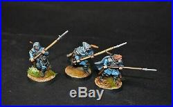 Warhammer lotr Middle Earth 6 Grey Company Rangers painted