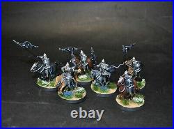 Warhammer lotr Middle Earth 6 Knights of Minas Tirith painted
