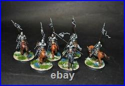 Warhammer lotr Middle Earth 6 Knights of Minas Tirith painted Gondor