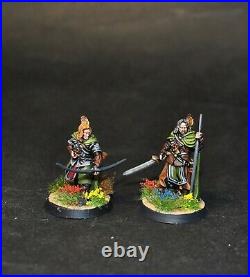 Warhammer lotr Middle Earth Anborn and Mablung Rangers of Ithilien painted