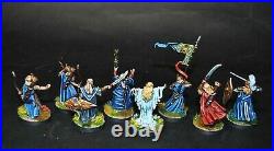 Warhammer lotr Middle Earth Army of Lorien painted 51 figures in total