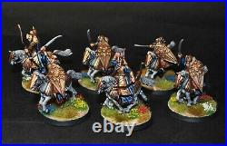 Warhammer lotr Middle Earth Army of Lorien painted 51 figures in total