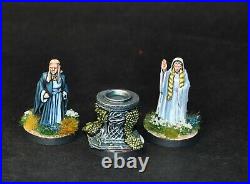 Warhammer lotr Middle Earth Army of Lorien painted 51 figures in total