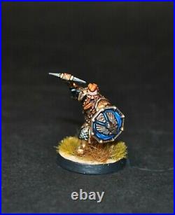 Warhammer lotr Middle Earth Dain Ironfoot and Thorin III Stonehelm painted