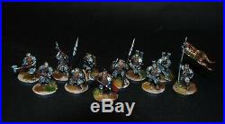 Warhammer lotr Middle Earth Iron Hills warband painted Dwarves Forgeworld
