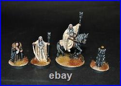 Warhammer lotr Middle Earth Saruman and Grima painted Isengard